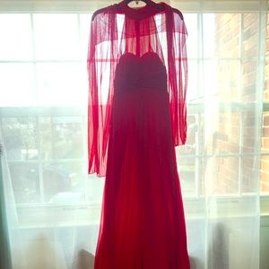 Red evening/bridesmaids Dress